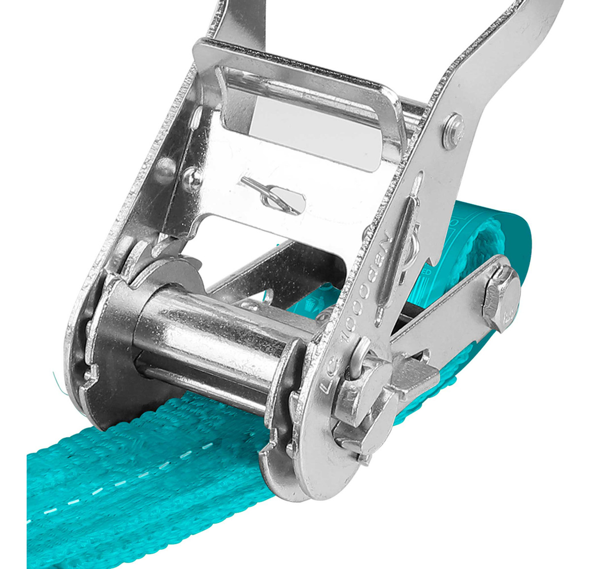 Cinta Correa De Amarre Catraca Total 1.5ton 6metros 2.5ancho - Imagen 5