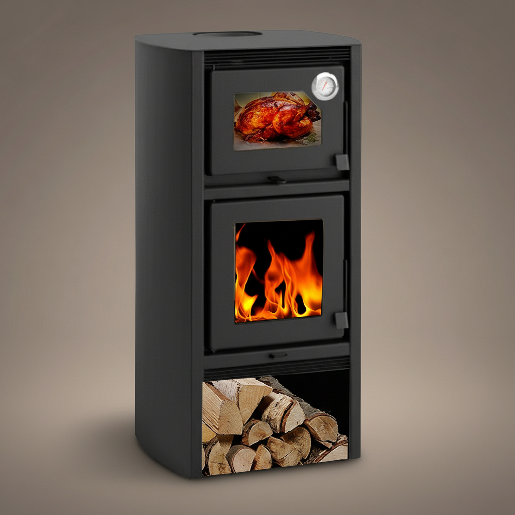 Calefactor Horno Doble Combustion Metavila Lyon 110mt2 Elsue - Imagen 8