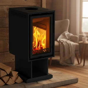 Estufa Calefactor A Leña Metavila 100mt2 10kw Mendoza 375exp