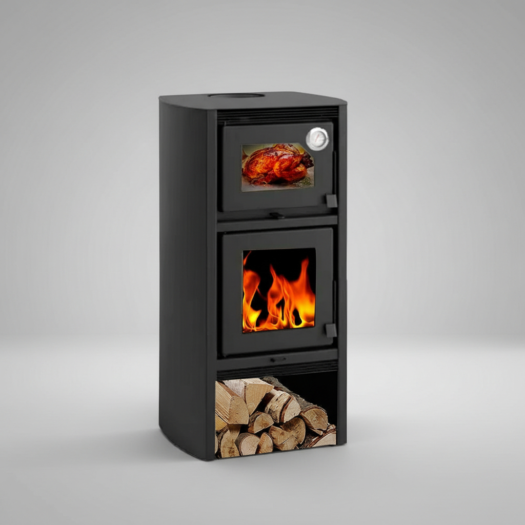 Calefactor Horno Doble Combustion Metavila Lyon 110mt2 Elsue