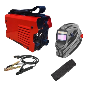 Soldadora Inverter Mma 130a Con Careta Mascara Fotosensible