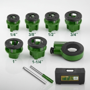 Juego Set 9 Terrajas Para Caño Jadever 9pza De 1/4 A 1-1/4