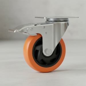 Rueda Fija O Loca -con O Sin Freno Carro Gabinete 5pul 150k