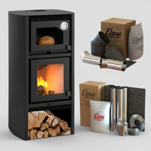 Calefactor Horno Doble Combustion Metavila Lyon Salida Pared