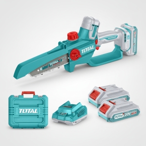 Mini Motosierra Bateria 20v Total Sin Carbones Con Baterias