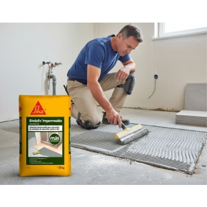 25kg Binda Impermeable Cemento Adhesivo En Polvo Sika