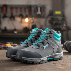 Zapato Bota Botín De Trabajo Y Seguridad Total Puntera Acero