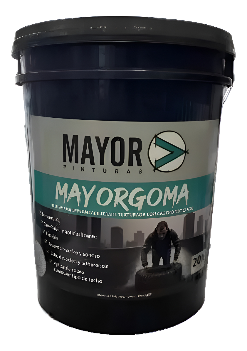 Membrana Impermeabilizante Mayorgoma 20kg Caucho Neumaticos