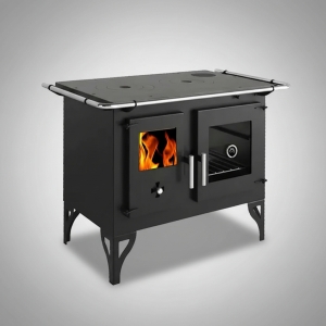 Cocina Calefactor A Leña 115 M2 Doble Combustion F820f