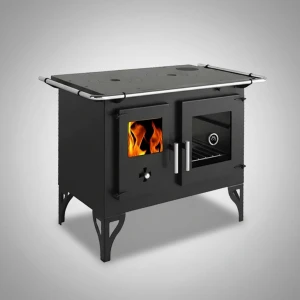 Cocina Calefactor A Leña 115 M2 Doble Combustion F820f