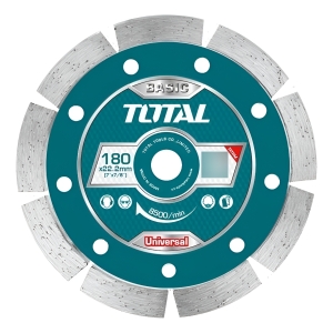 Disco Diamantado 180x22mm Segmentado Para Corte En Seco