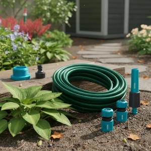 Set Kit Manguera Riego Acoples Pistola 1/2 10 - 15 - 20 Met