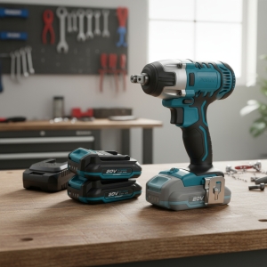 Llave Impacto 1/2 Batería 2 Bat 20v Power Force Industrial