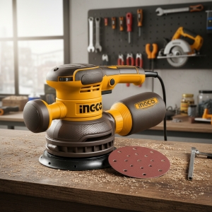 Lijadora Roto Orbital 150mm 450w C/ 5 Lijas De Regalo Ingco