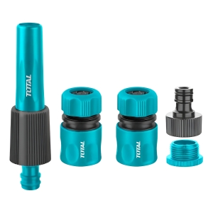 Juego De 5 Conectores Acoples Para Manguera 1/2'' Total