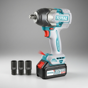 Llave Impacto Total 20v 1/2'' 850nm Sin Carbones Sin Batería