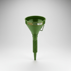 Embudo Flexible 2en1 Plástico Largo Jadever Flexible 145mm