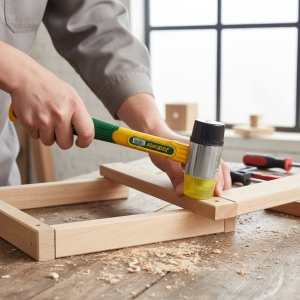 Martillo De Palstico Y Goma Jadever 35mm