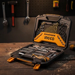 Set 67 Accesorios Mechas Y Herramientas + Valija Ingco