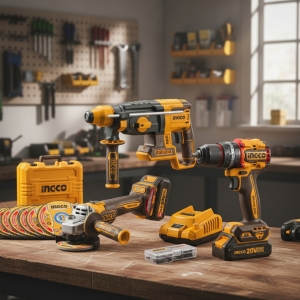 Kit Taladro + Amoladora + Rotomartillo Ingco Cosli241198