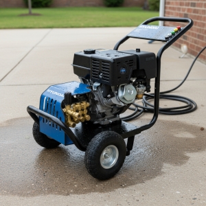 Hidrolavadora A Nafta 5250w 7hp Hyundai 200bar 6lts/min