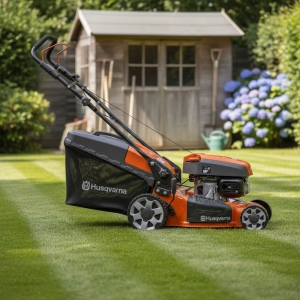 Cortadora Césped Lc140s Husqvarna Autopropulsada 123cc