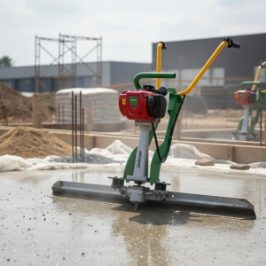 Vibrador De Hormigon Regla 1.2hp Jadever Con Regla 2.4 Met