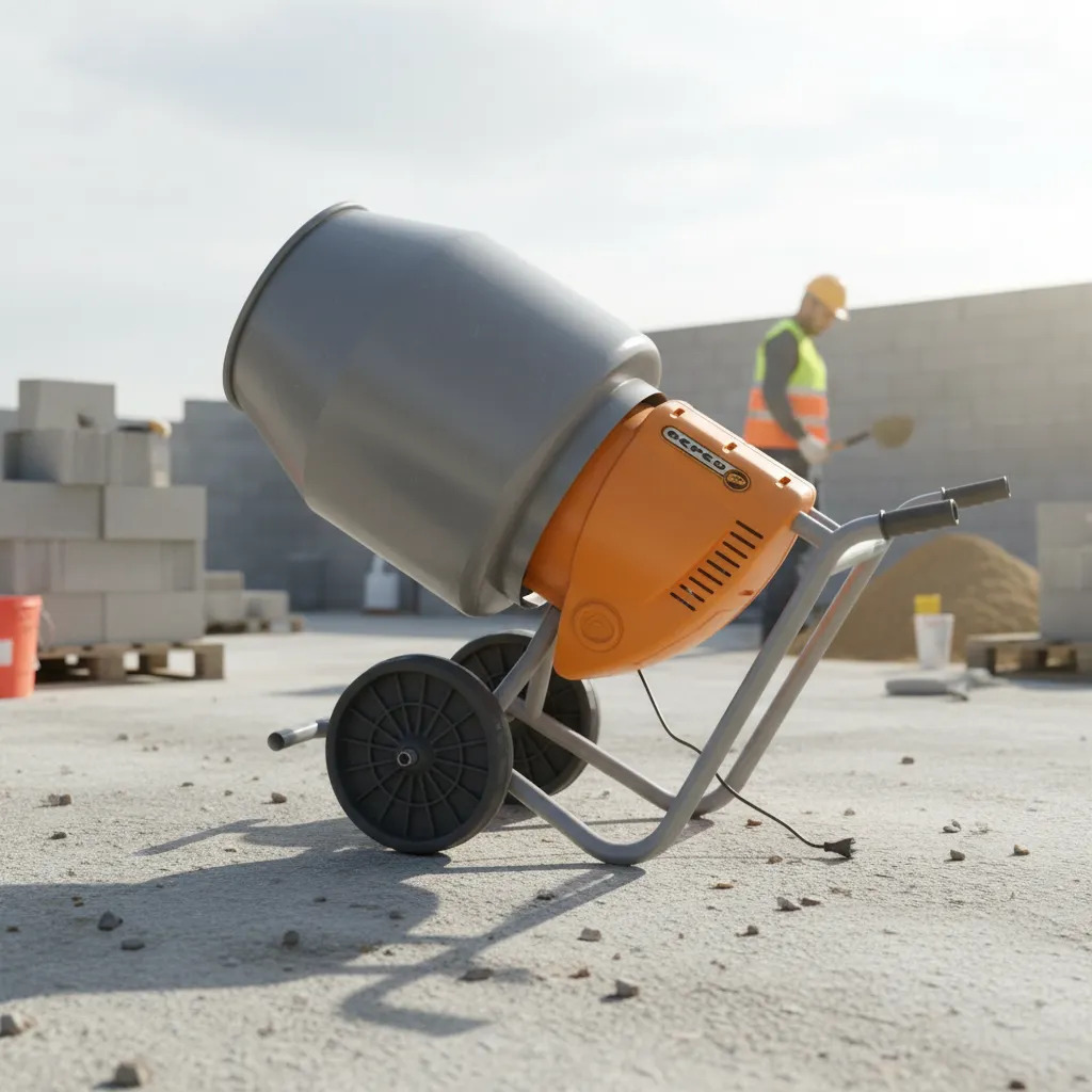 Hormigonera Mezcladora Trompito Industrial Deper 130l Arg - Imagen 2