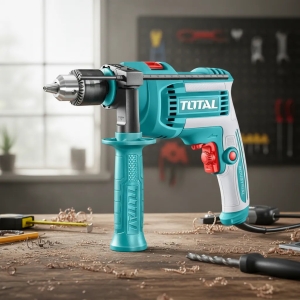 Taladro Atornillador Percutor 710w 13mm Total Vel. Variable