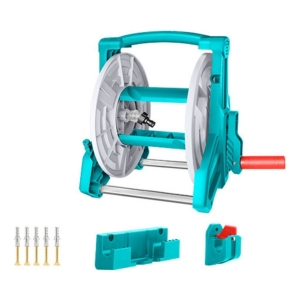 Enrollador Soporte De Manguera Para 40metros Total Thhr40122