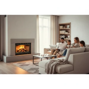 Calefactor Estufa Leña Inserto Metavila 300mt2 Viena 2200ins