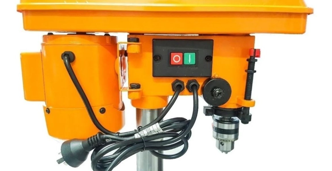 Taladro De Banco 13mm 250w 5vel Con Morsa Lusqtoff Tb-13 - Imagen 5