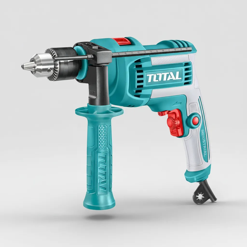 Taladro Atornillador Percutor 710w 13mm Total Vel. Variable - Imagen 2