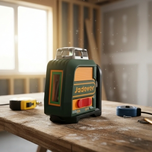 Nivel Laser Jadever 5 Lineas Verde 0-30m Autonivelante