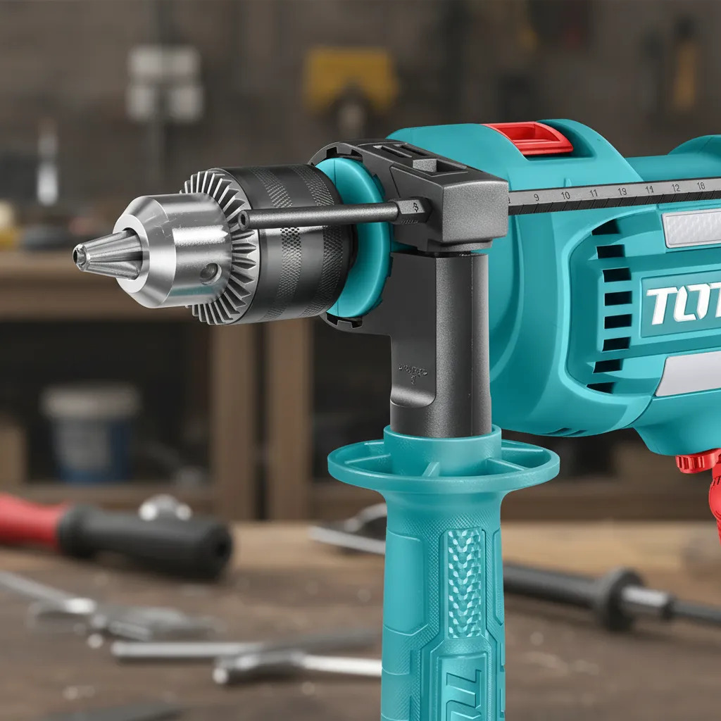 Taladro Atornillador Percutor 710w 13mm Total Vel. Variable - Imagen 3