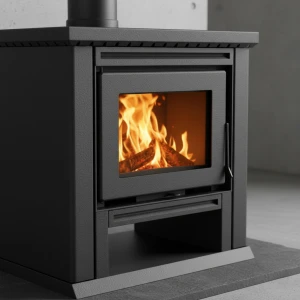 Calefactor Leña Ecologico Doble Combustion Monarch 140 Mt2