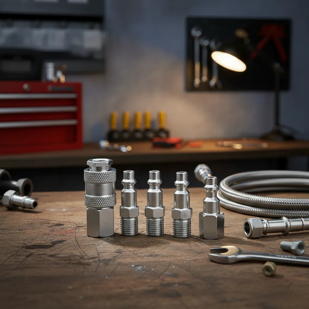 Set 5 Acoples Rapidos Para Herramientas Neumaticas Jdqp3671