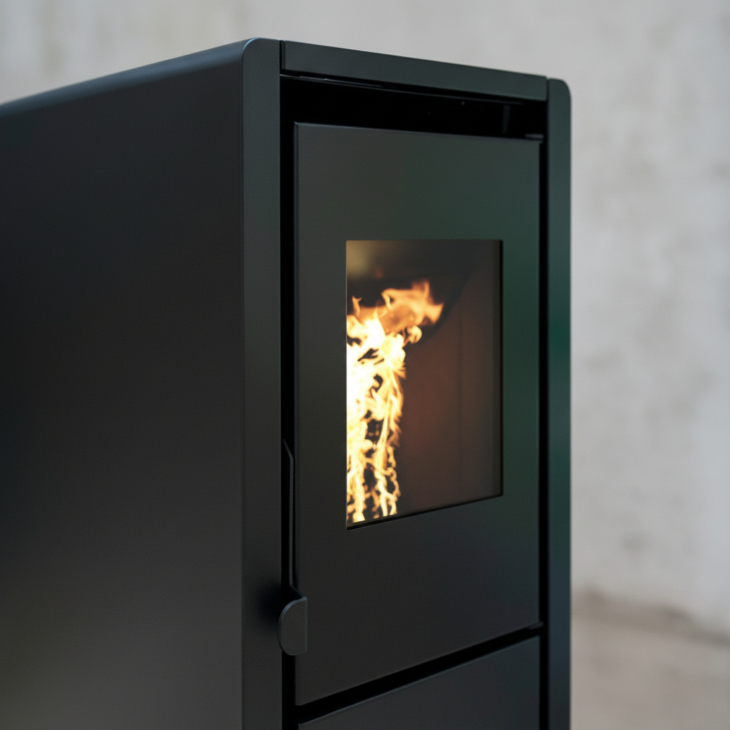 Calefactor Estufa Pellet 7,5 Kw Warm 75m2 C/kit + Aspiradora - Imagen 9