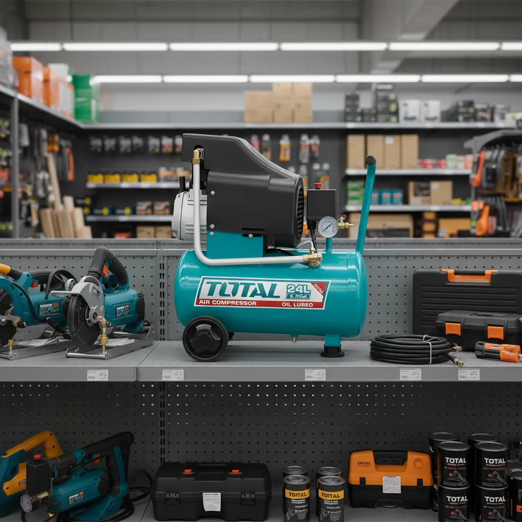 Compresor 24l 2hp Total - Imagen 6