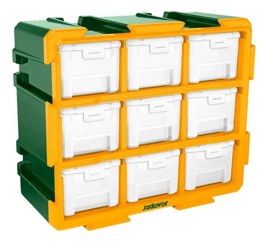Set Organizador 9 Gavetas Transparentes Jadever