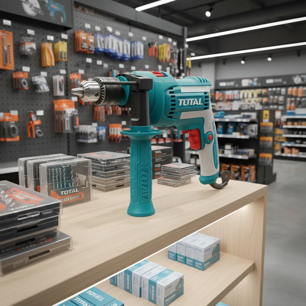 Taladro Atornillador Percutor 710w 13mm Total Vel. Variable - Imagen 4