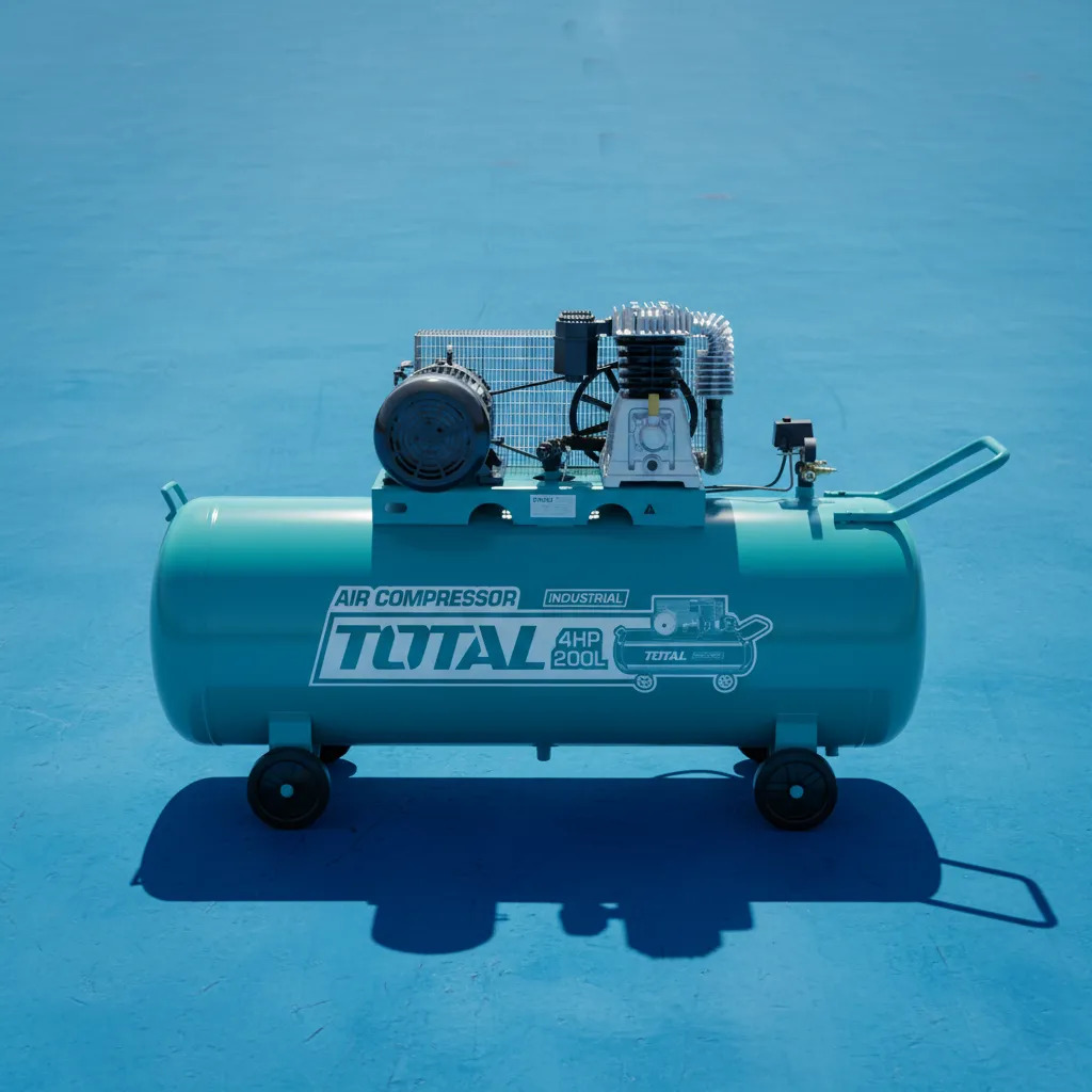 Compresor De Aire 200 Lt 4 Hp Total Tc1402002 Industrial - Imagen 9