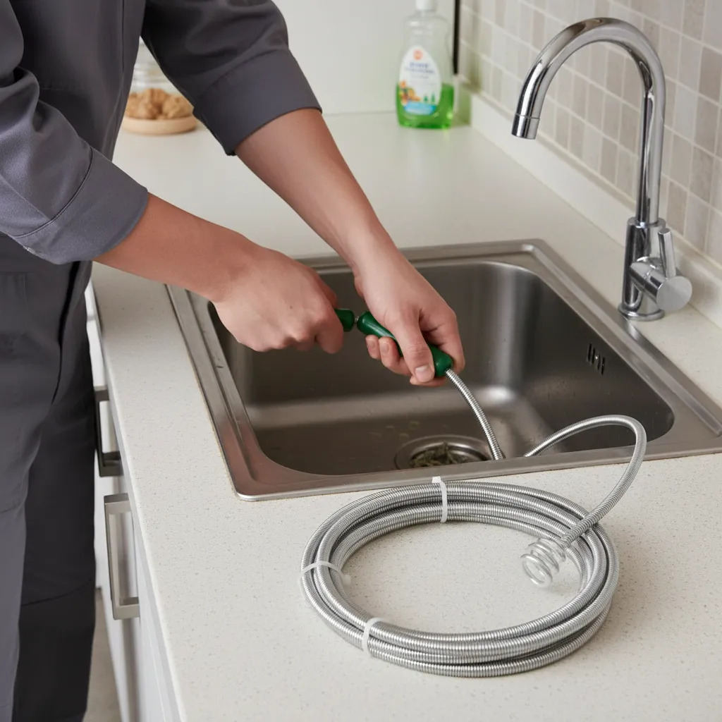 Flexible Para Limpiar Cañerias 10mx9mm Jadever Jddd2310 - Imagen 2