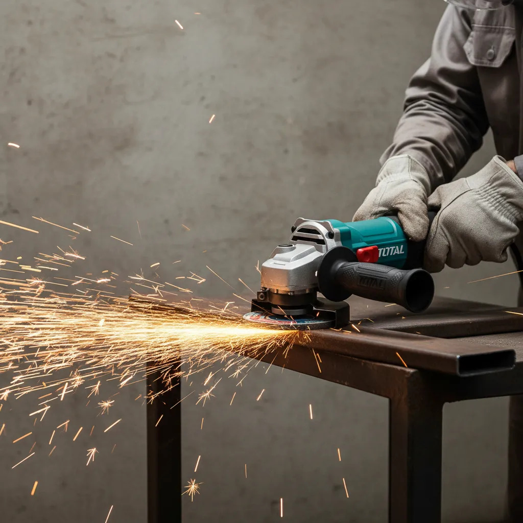 Amoladora Angular 750w 4 1/2 Total Industrial Tg10711556 - Imagen 4