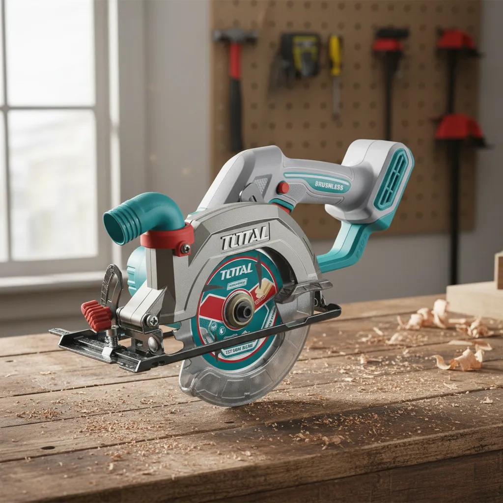 Sierra Circular Inalámbrica Brushless 20v Total Tsli1402 - Imagen 2
