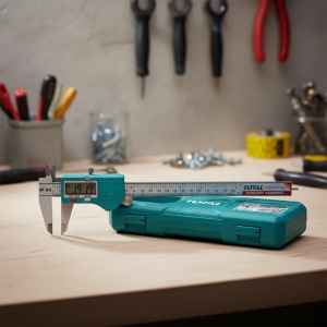 Calibre Digital Metalico 0-200mm Total Alta Precision