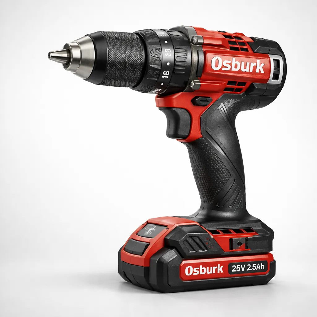 Atornillador Percutor 25v Industrial 2 Bat Brushless Osburk - Imagen 2