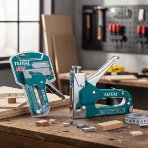 Grapadora 3en1 Ajustable Total Tht31143 Calidad Profesional