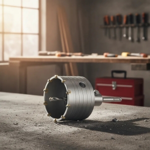 Mecha Copa Total 50mm Widia Sds Plus + Bastago 110 Mm