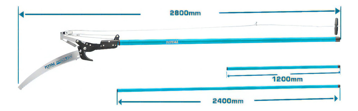 Sierra Tijera Serrucho De Poda Total Extensible 2.80 Altura - Imagen 8